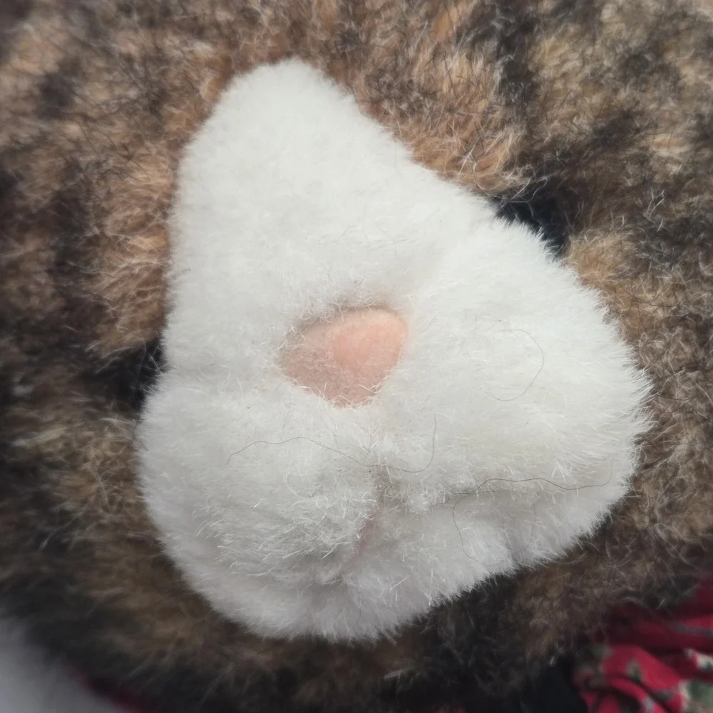 Vtg 1992 Nick & Noel Christmas Realistic Calico Kitty Cat‎ 16